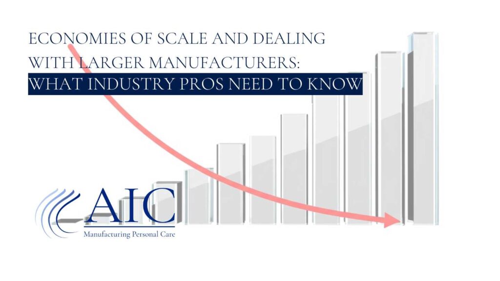 Economies of Scale and Dealing with Larger Manufacturers: What Industry Pros Need to Know - Featured Image
