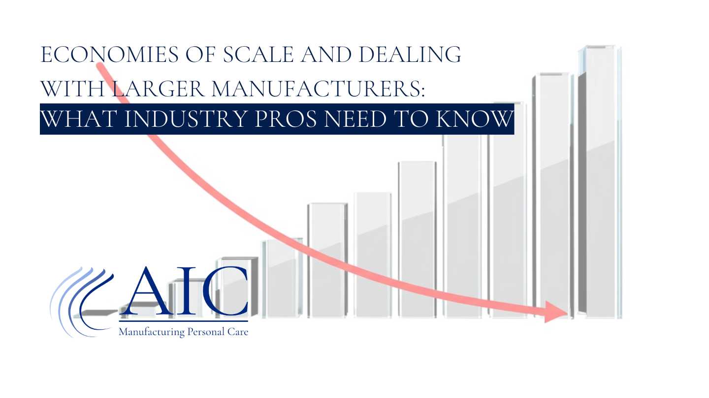 Economies of Scale and Dealing with Larger Manufacturers: What Industry Pros Need to Know - Featured Image
